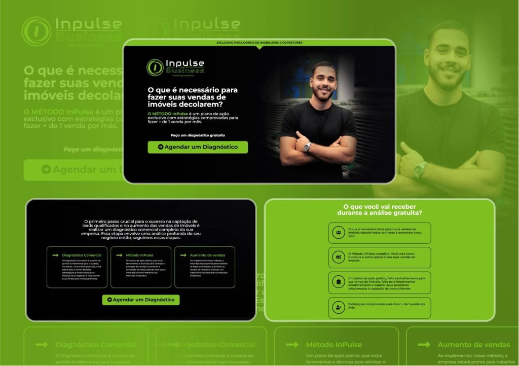 INPULSE: Landing Page Estratégica para o Diagnóstico de Vendas Imobiliárias