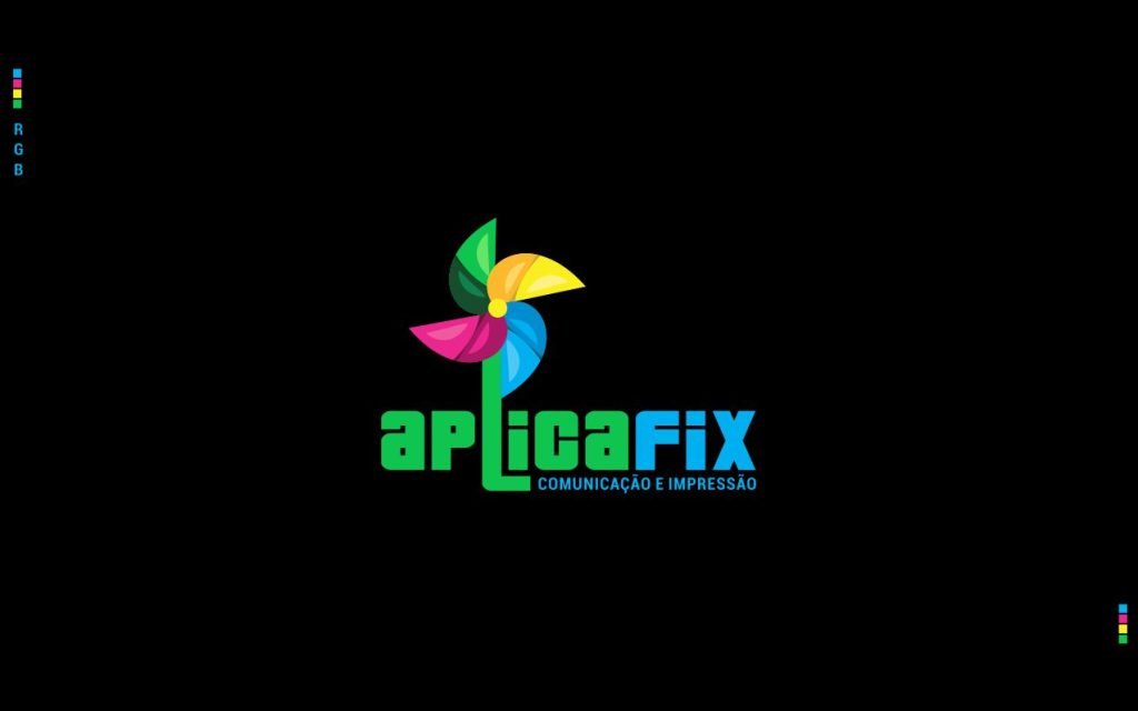 Aplicafix: Logotipo para Gráfica e empresa de comunicação